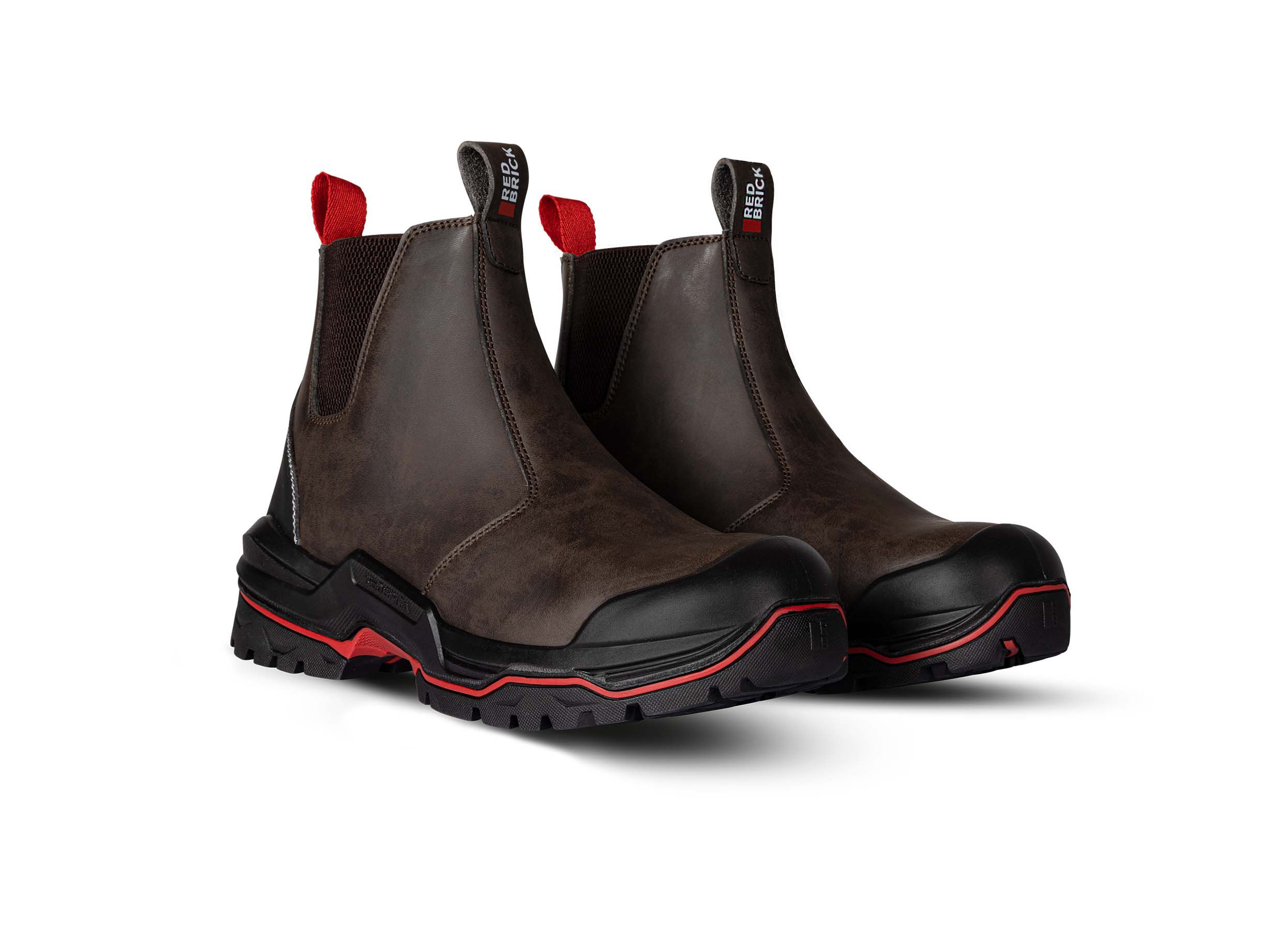 Redbrick Pulse - Werklaarzen - Bruin - 39