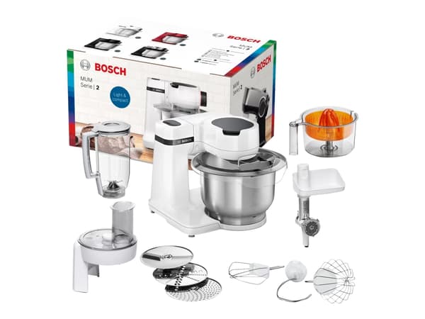 Bosch MUM Serie 2 MUMS2EW40 - Kjøkkenmaskin - 700 W - hvit