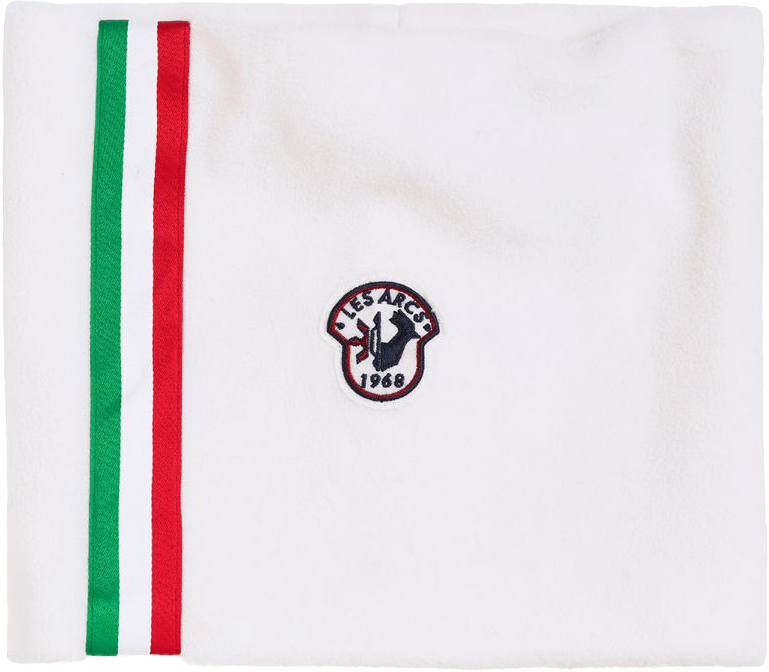 Camille Limited Italy Neckwarmer White
