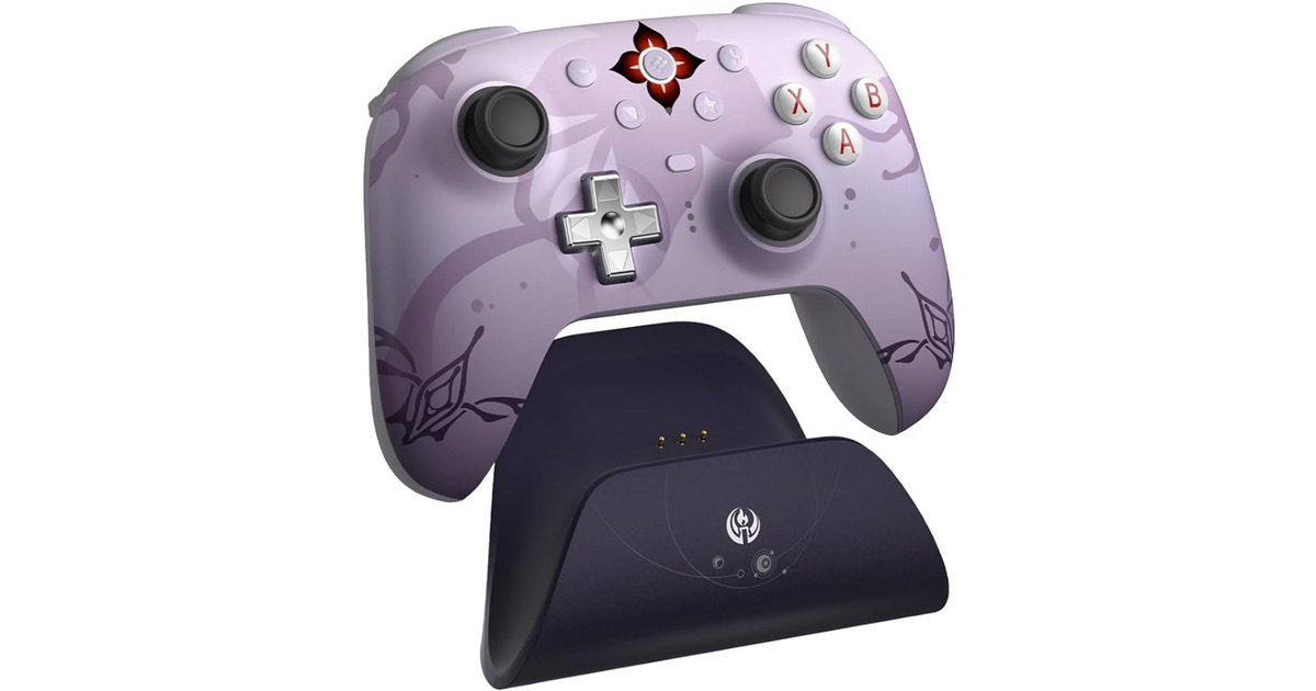 8BitDoUltimate 2 Wireless Controller - Honkai: Star Rail - Evernight  (Donkerpaars, 2.4 GHz / Bluetooth, USB, Pc)