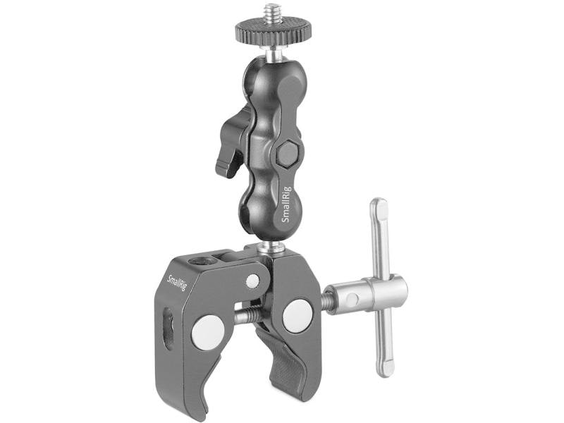 Smallrig Multi-Functional Crab-Shaped Clamp mit Ballhead Ma Multifunktionale Klemme mit Kugelkopfarm