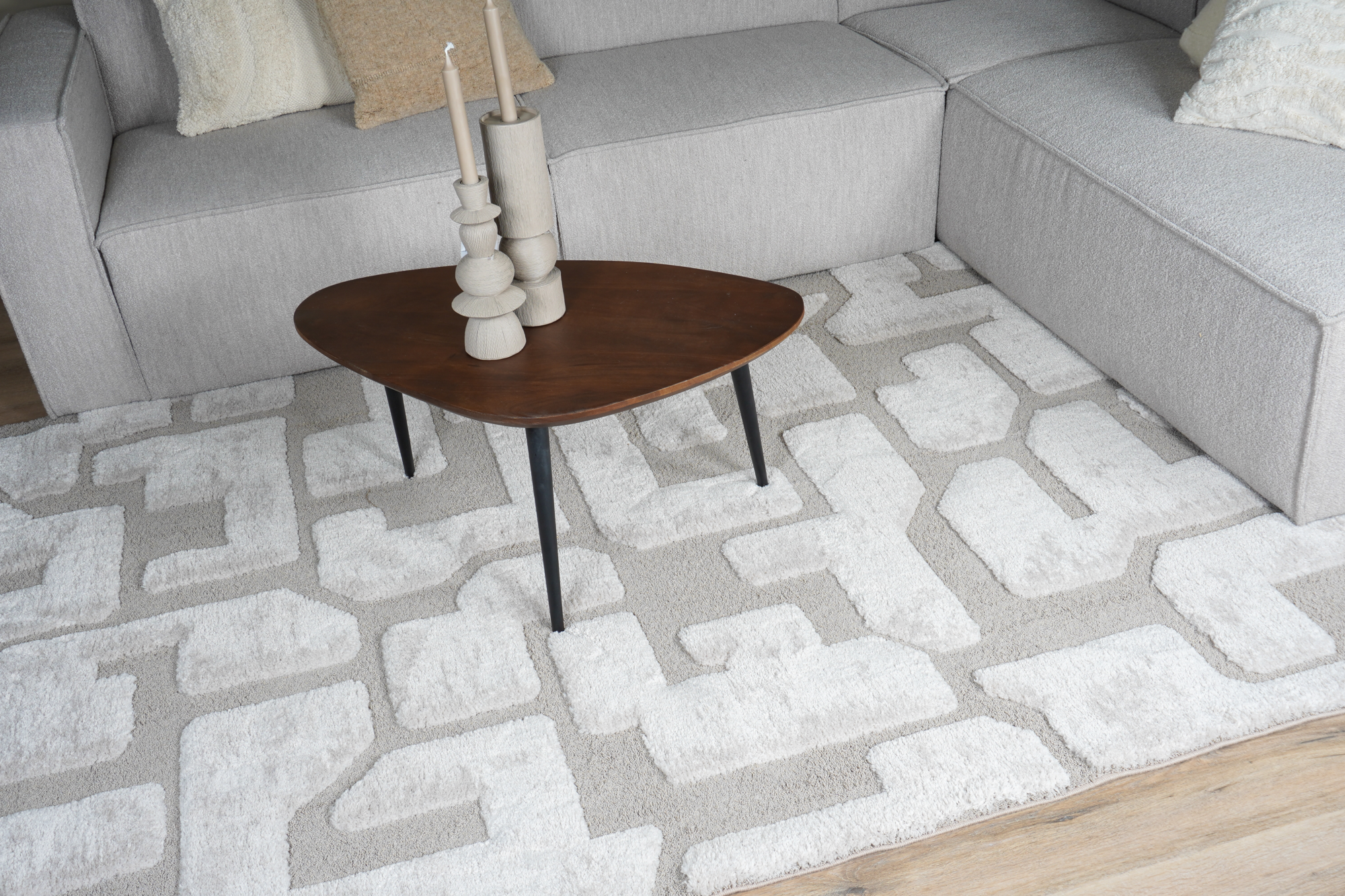 Vloerkleed Liana Beige 240 x 340 cm