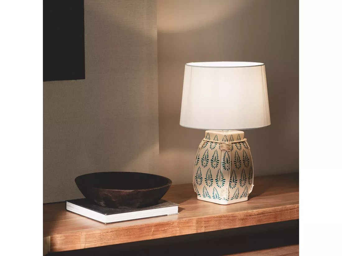 Lampe à Poser Céramique Ariché Blanc