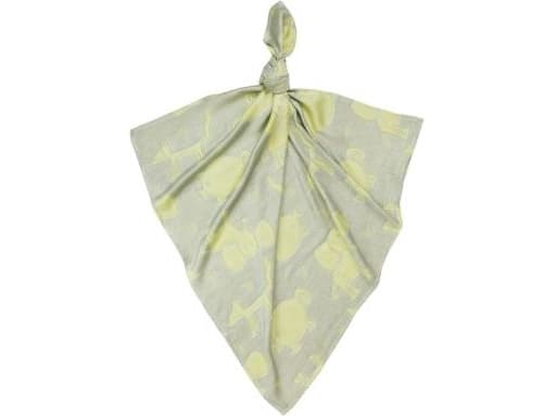 Texpol Bamboo muslin square Colorful Dreams 75x75 cm animals yellow (TEX000136)