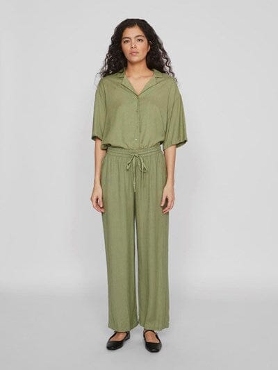 Vila Vipricil Rw 7/8 Pant 4373742 oil green