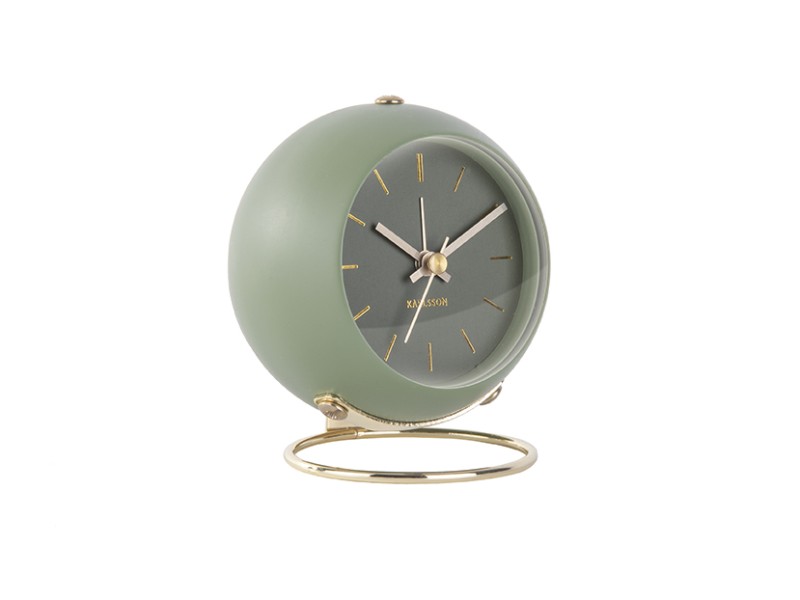 Alarm Clock Globe KA5833WH White