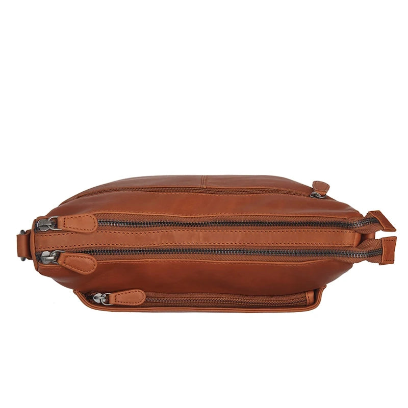 Chesterfield Brand Tivra Schoudertas Cognac