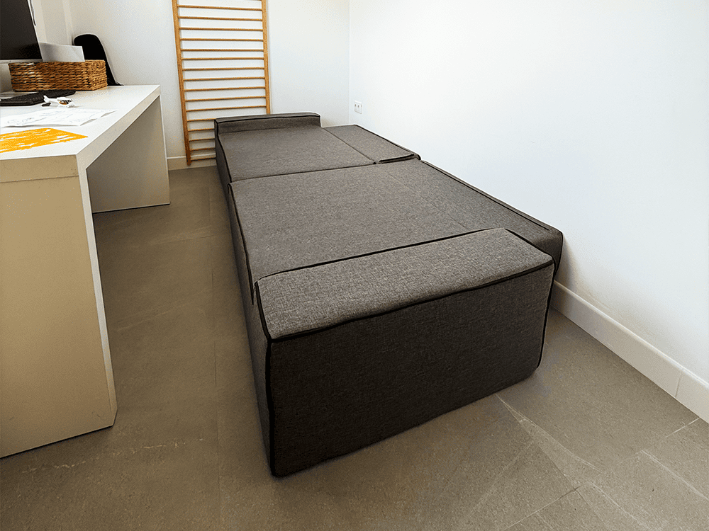 ARKO Dubbele Modulaire Bank - 240x80cm Grijs