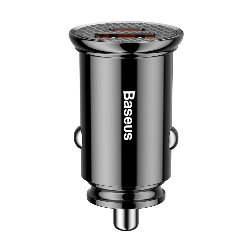 (30W) USB A / USB C Auto KFZ Ladegerät PD 3.0 / QC 3.0 - Schwarz
