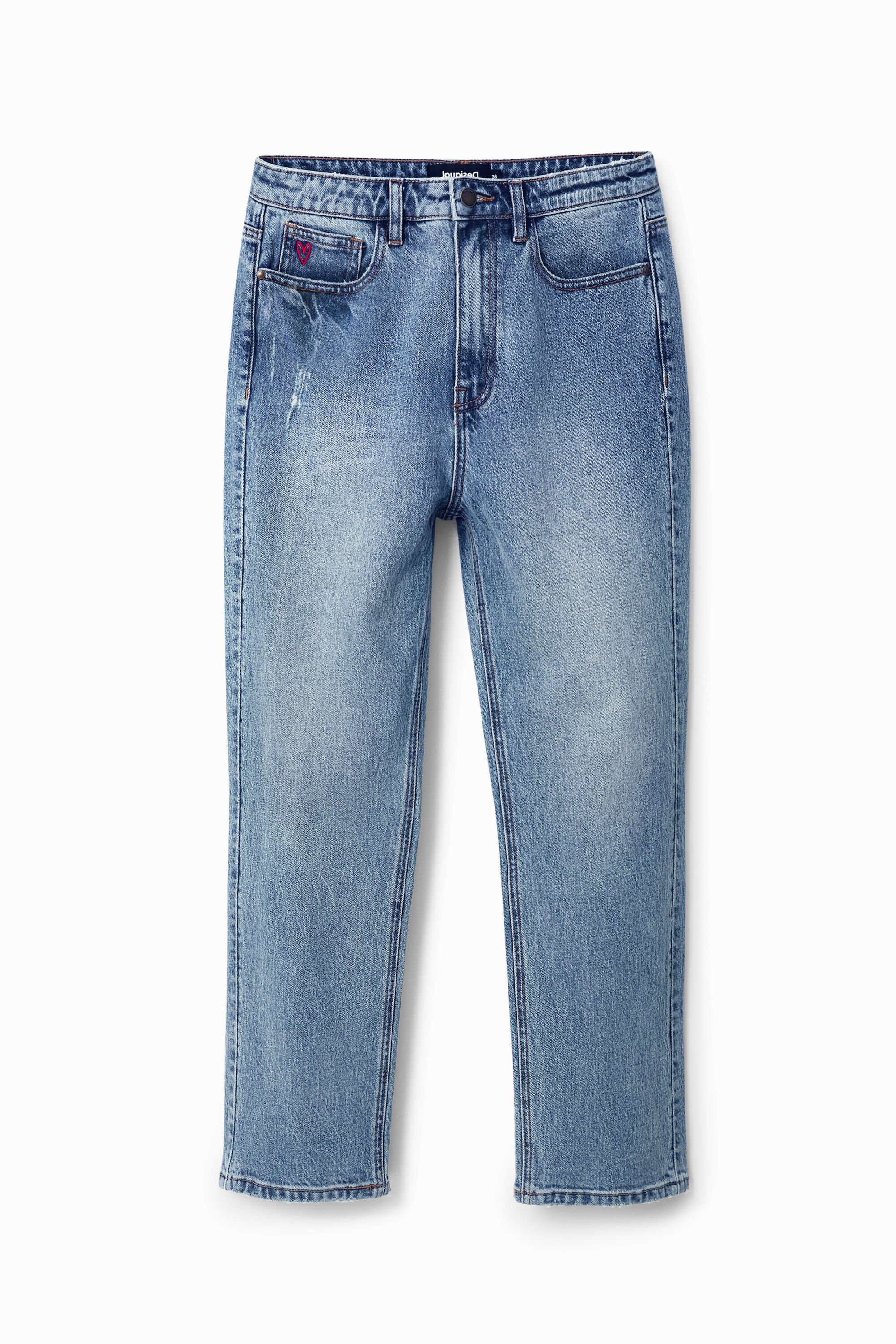 Jean Straight chevilles