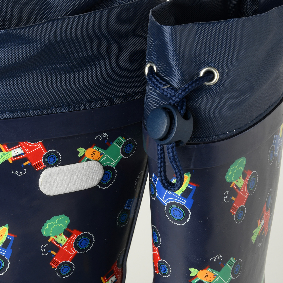 Topomini Baby Gummistiefel mit Allover-Print dunkelblau
