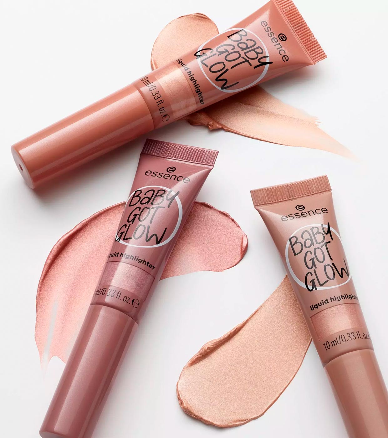 essence - Marcador líquido Baby Got Glow - 10: Sassy in Silk