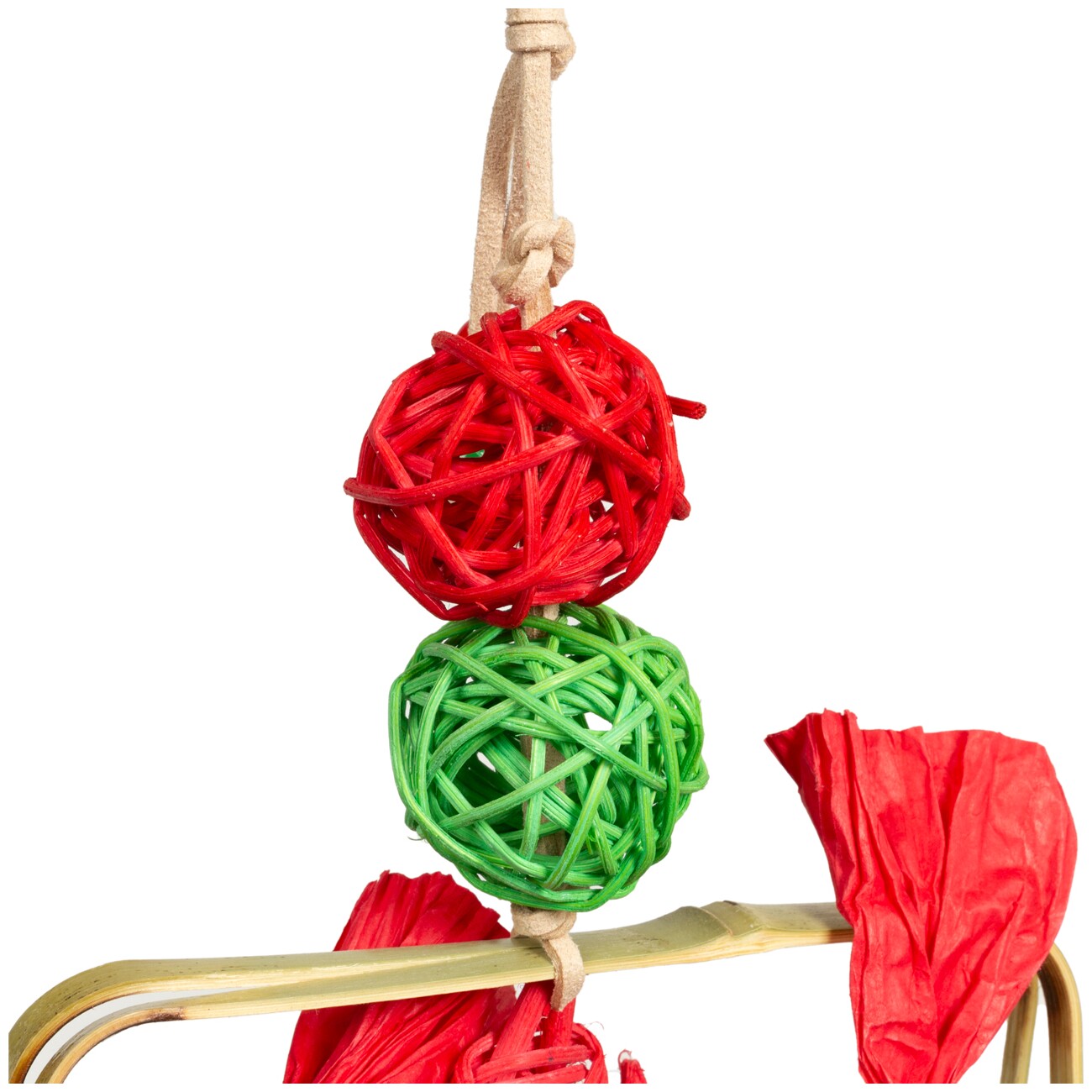 HappyBird Hängespielzeug Playful Bamboo Basket