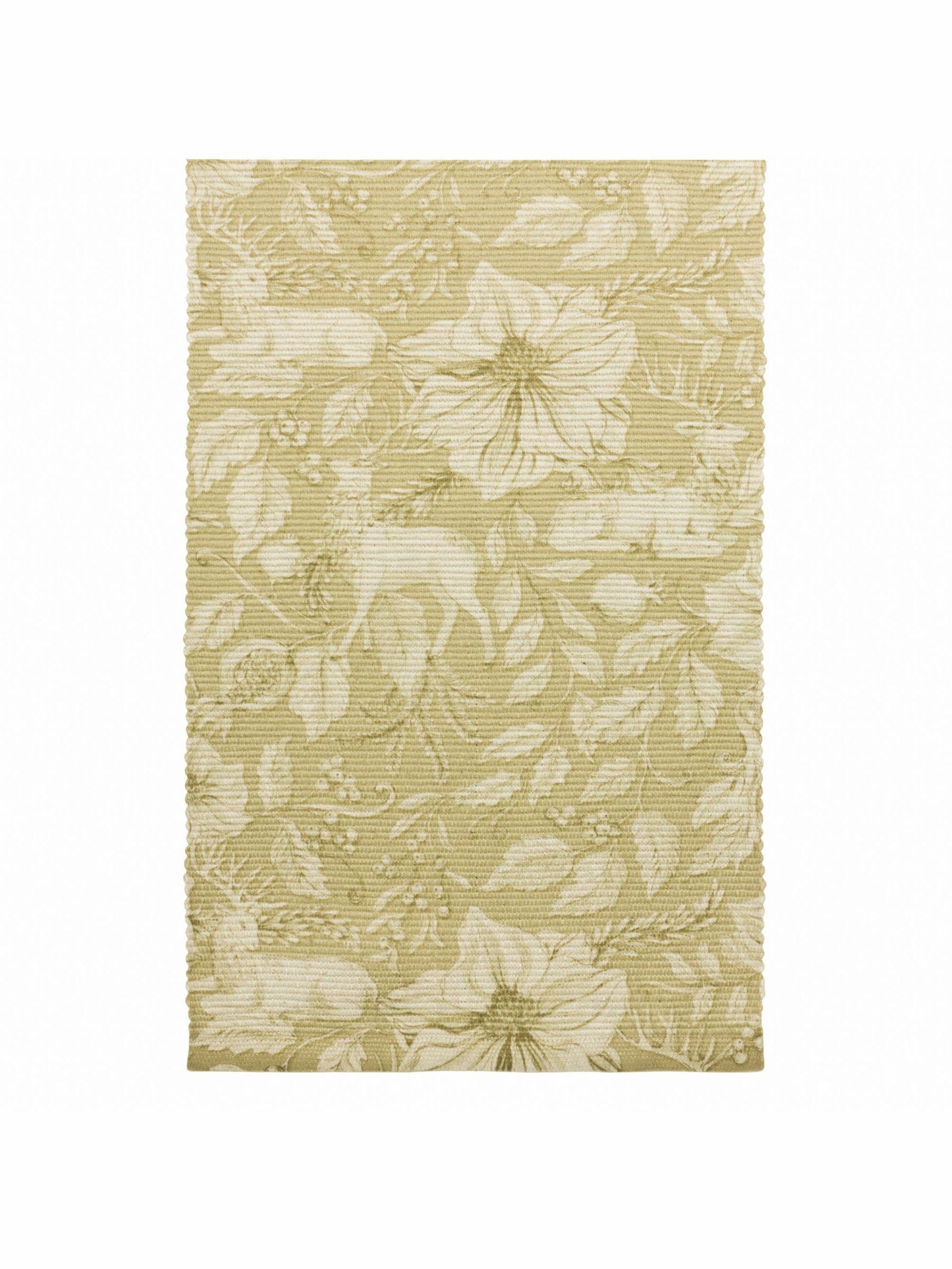 Paoletti kersttafelloper met hertprint