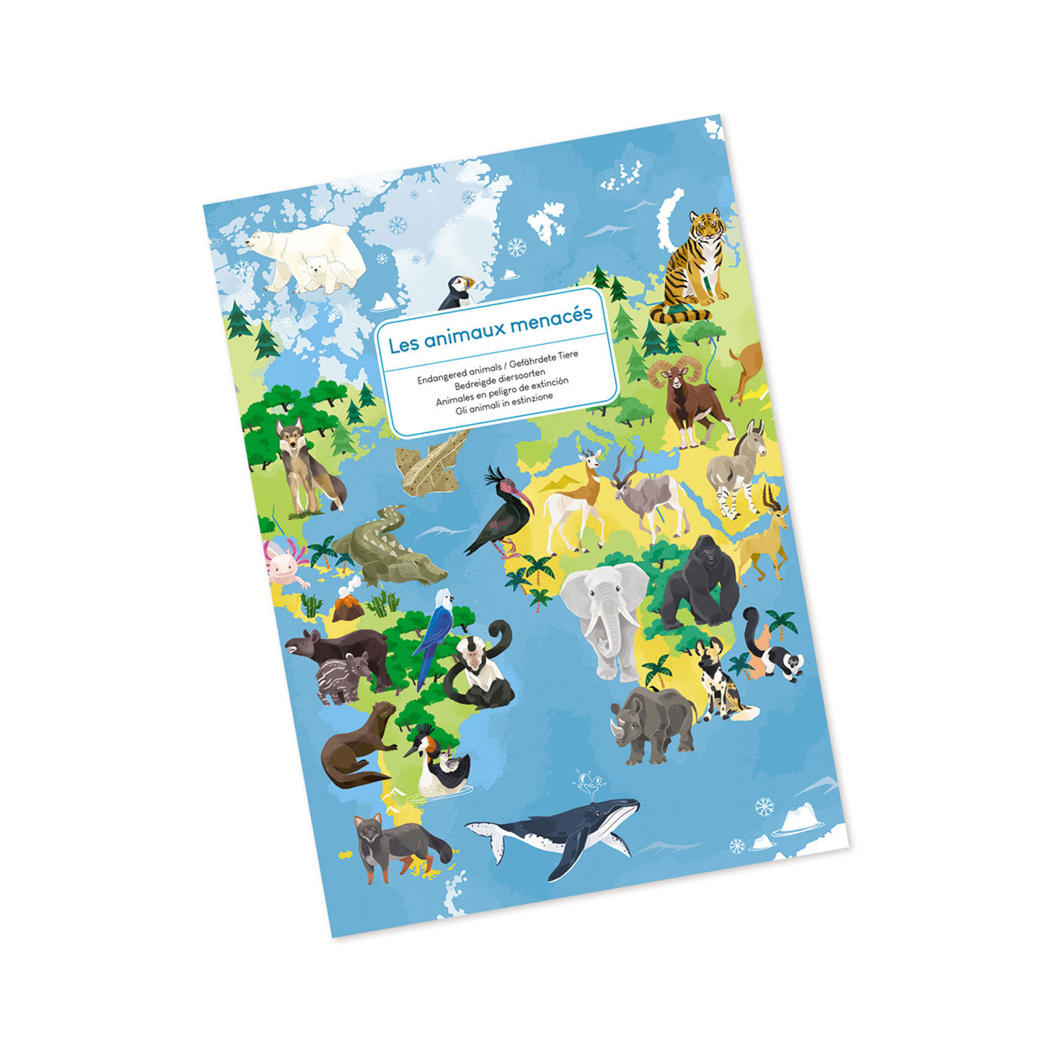 Janod Educatieve Puzzel - Dieren