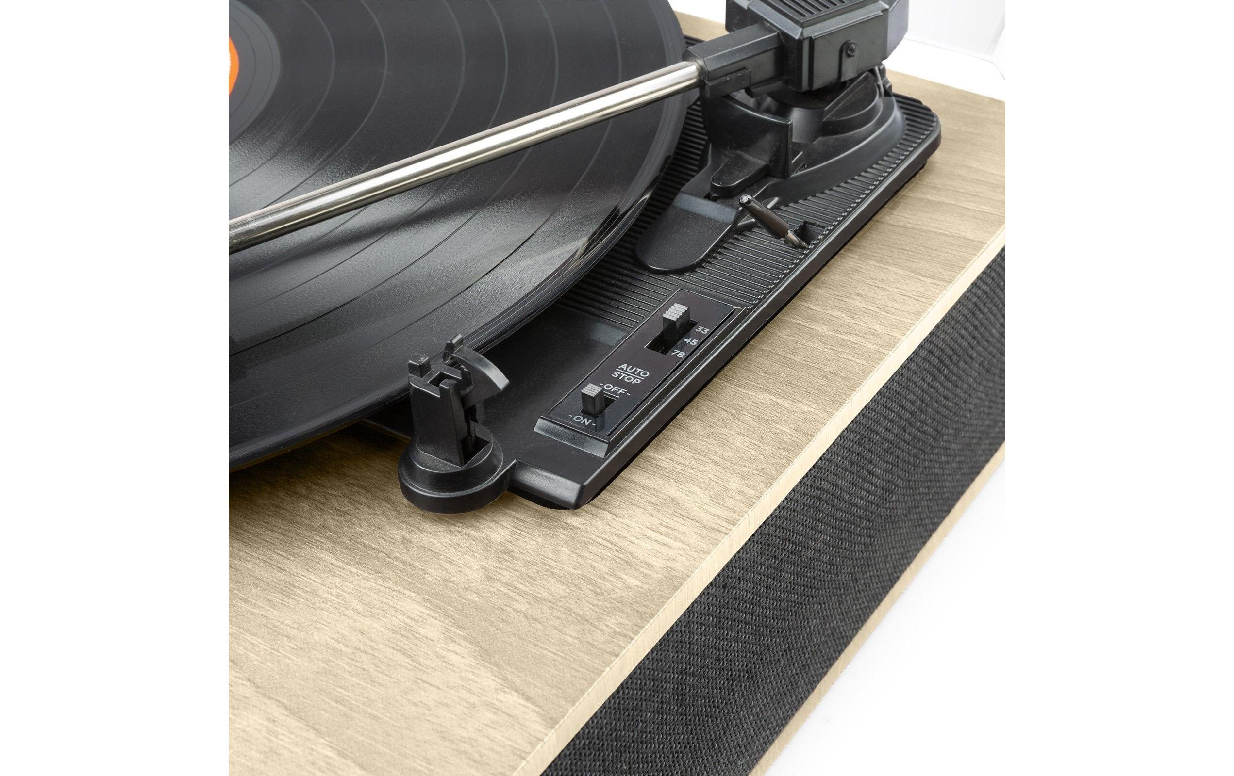 Plattenspieler RP161LW HellbraunRetroplattenspieler mit Bluetooth