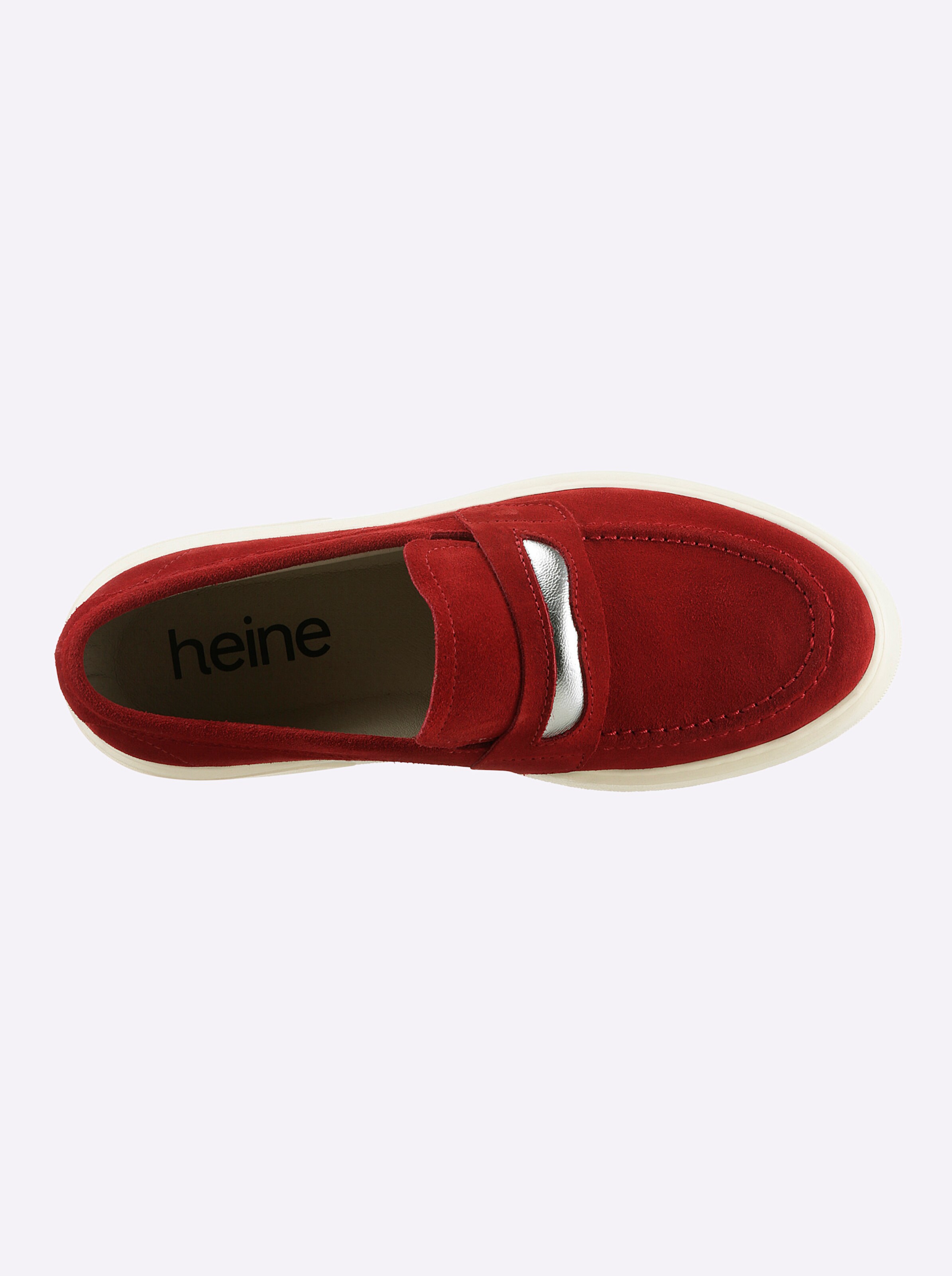 heine Slipper in rot