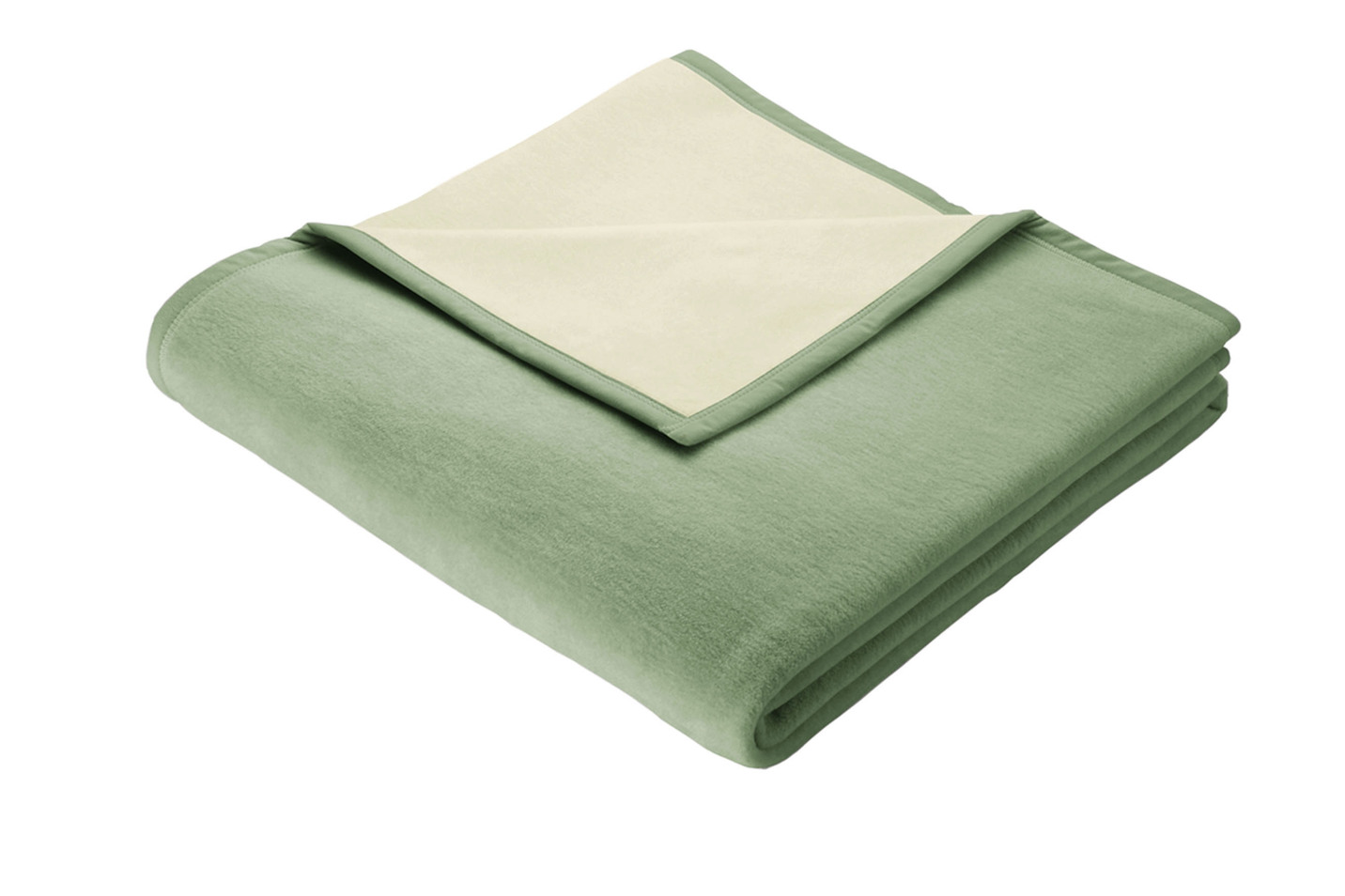 Schlafdecke von Bocasa mit Veloursbandeinfassung