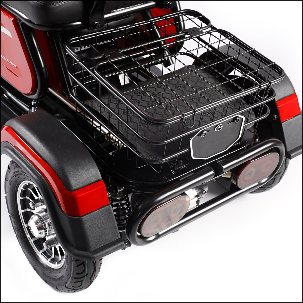 ENEWAY Elektromobil Bari - ETrike - E-Mobil - 3-Rad 6 km/h führerscheinfrei helmfrei rot