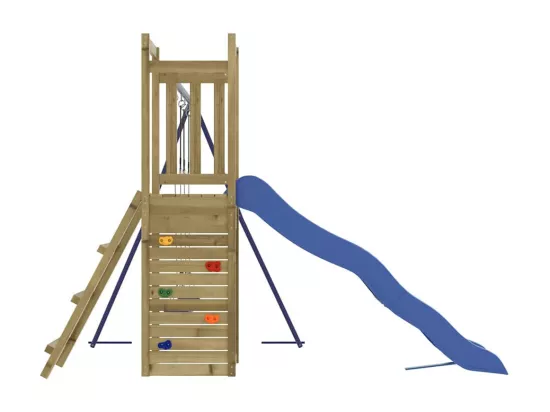 Aire de jeux d'extérieur bois de pin imprégné