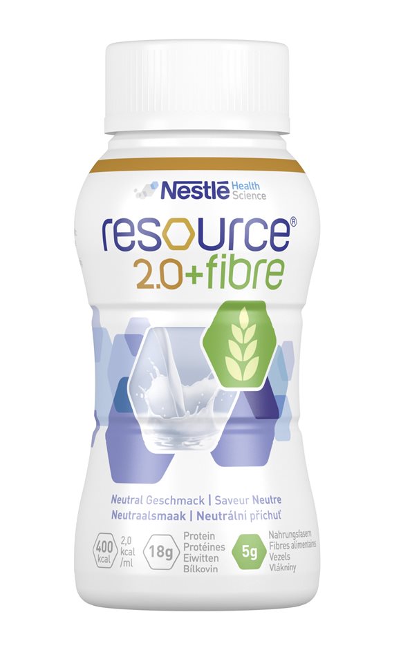 RESOURCE 2.0 Fibre<br>4 × 200 ml, Emulsion zum Einnehmen, Neutral