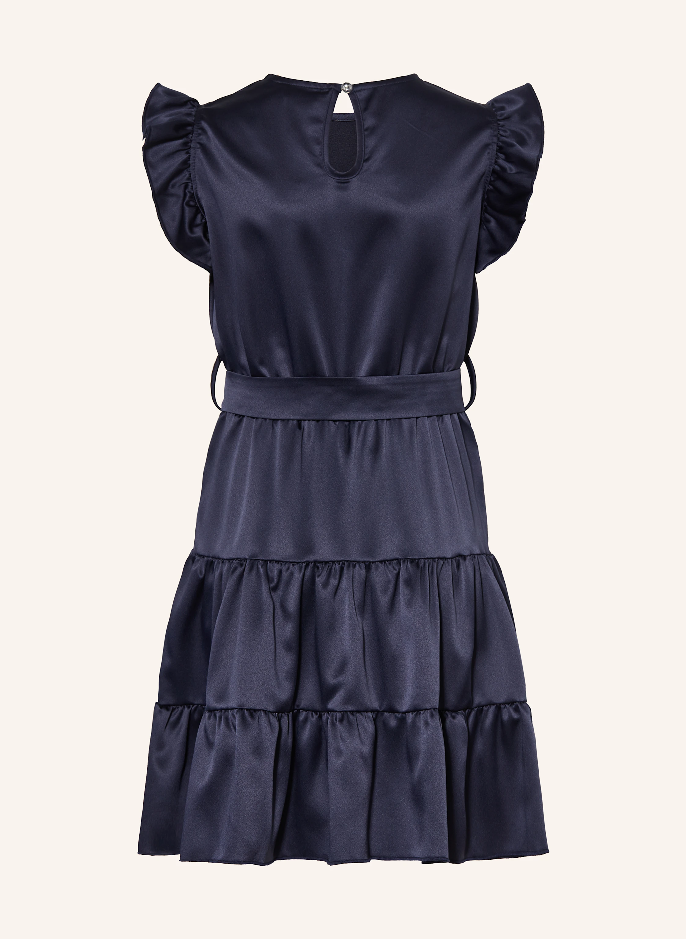 BLUE EFFECT Satinkleid