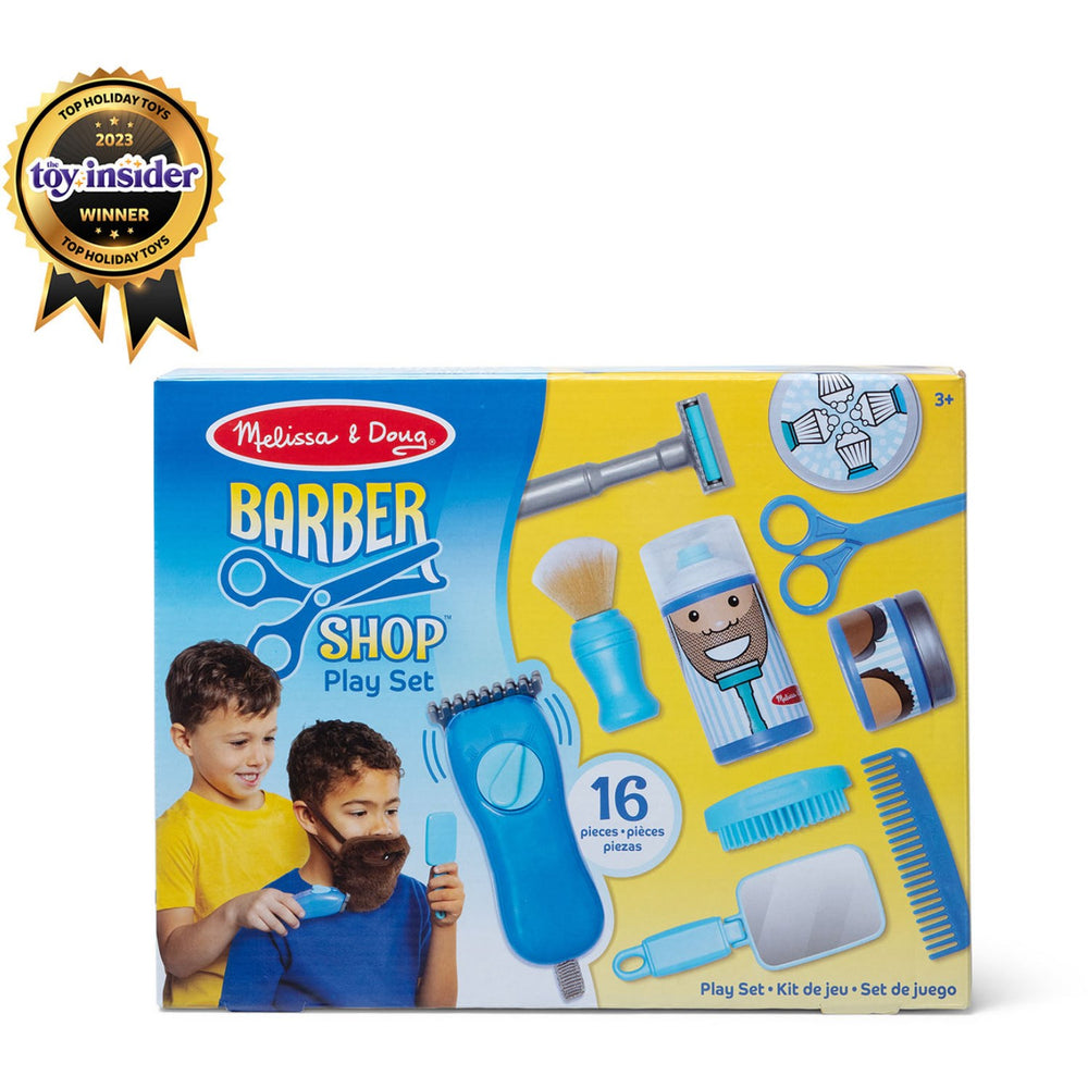 Køb Melissa & Doug Multifarvet Barberingsæt Barber Shop Play Set
