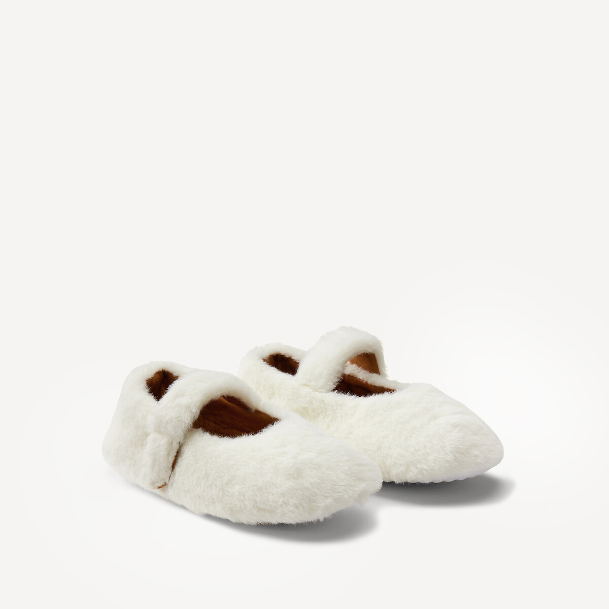 COLEÇÕES LA REDOUTE<br>Chinelos sherpa estilo bebê