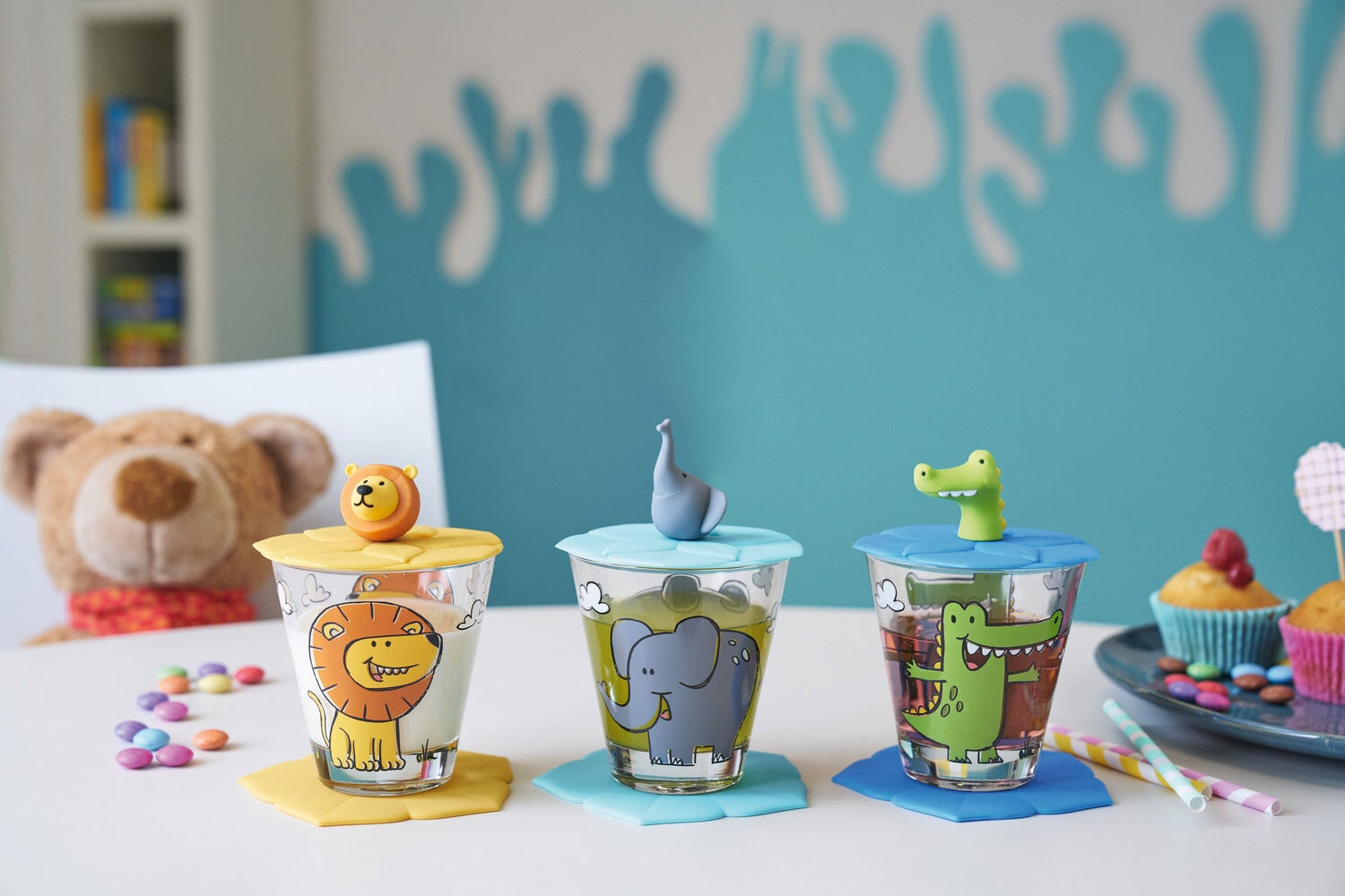 LEONARDO Kindergeschirr Deckel BAMBINI LÖWE
