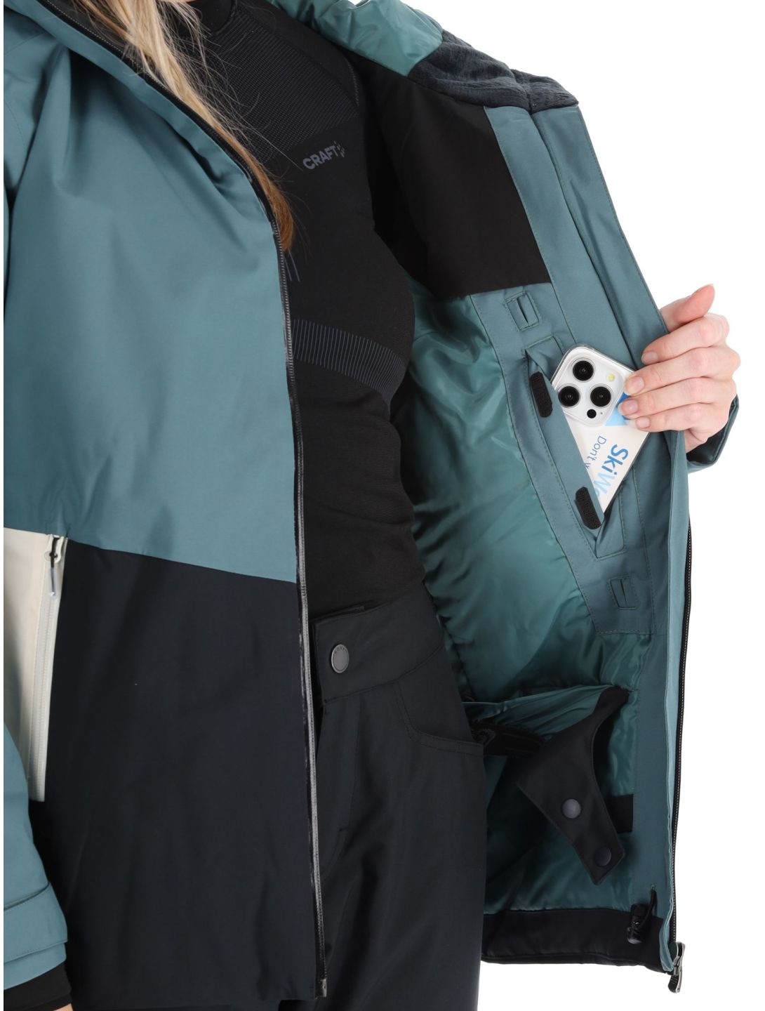 Peakside ski-jas dames