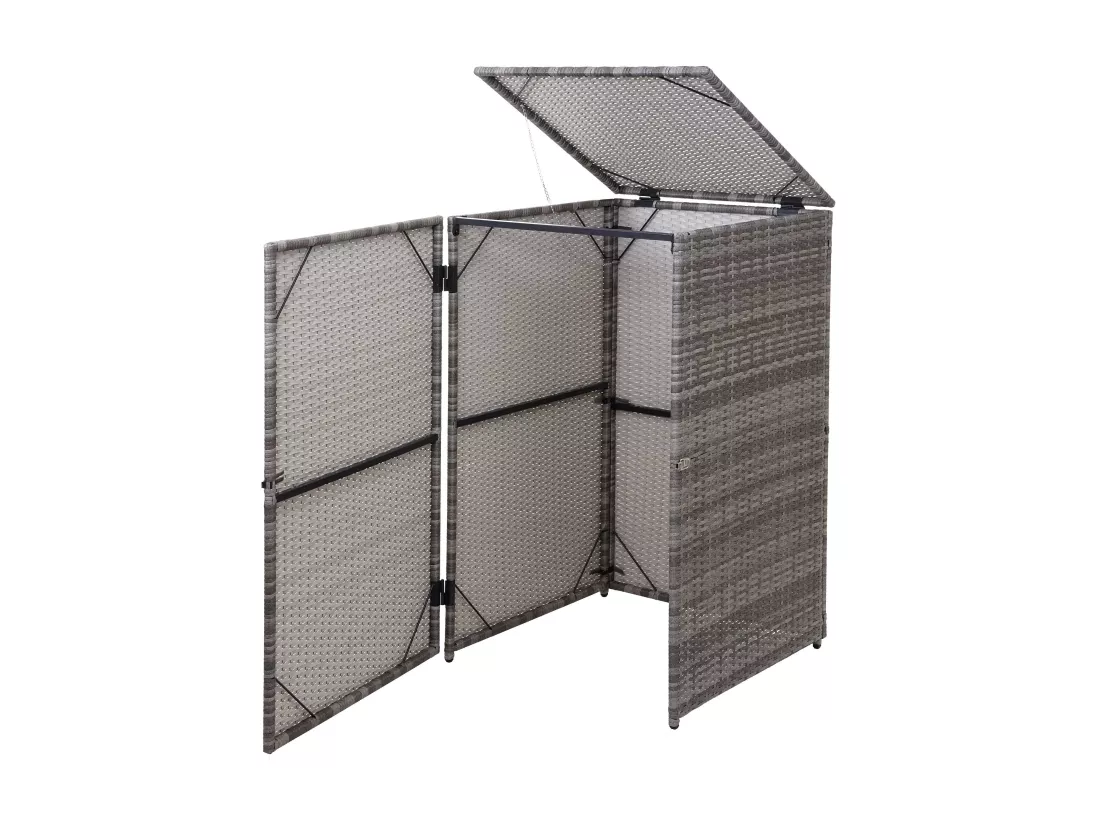 Habillage de poubelle MCW-E25 120l, gris