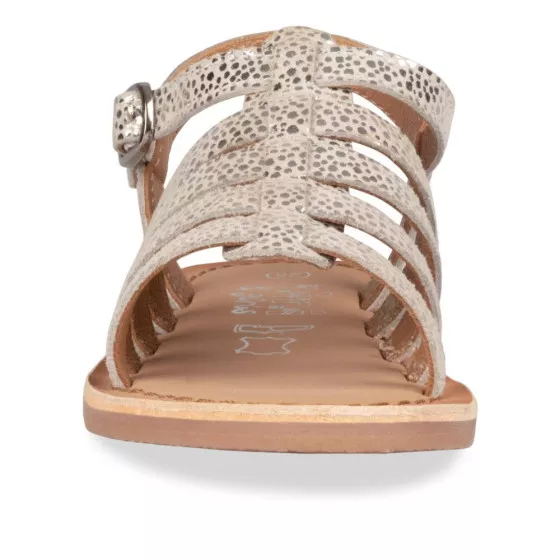 Sandales ARGENT NINI & GIRLS CUIR
