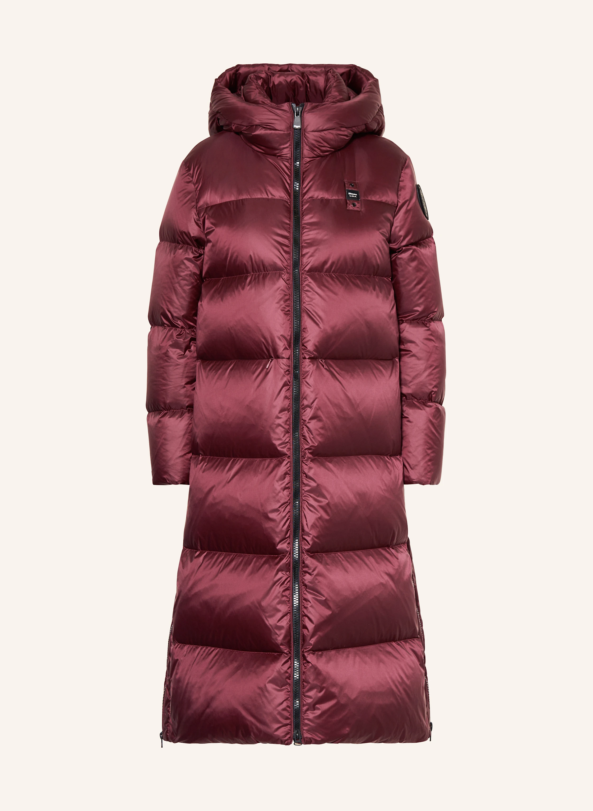 Blauer Daunenmantel CELIA