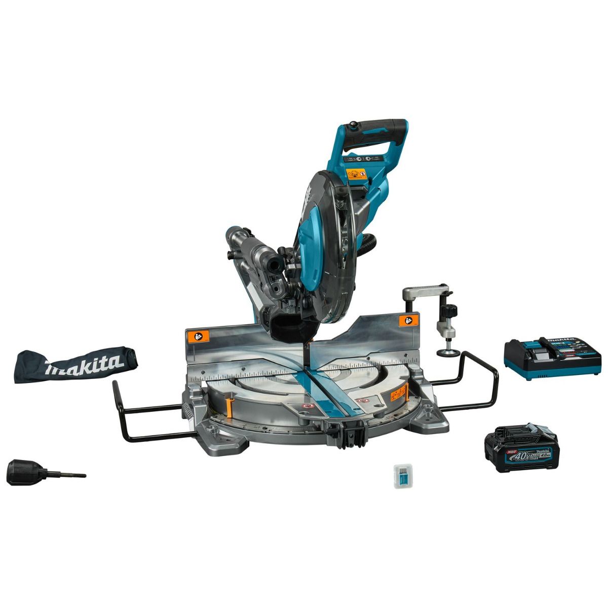 Makita LS004GM102 Accu radiaal afkortzaag 260mm AWS XGT 40V Max 4.0Ah