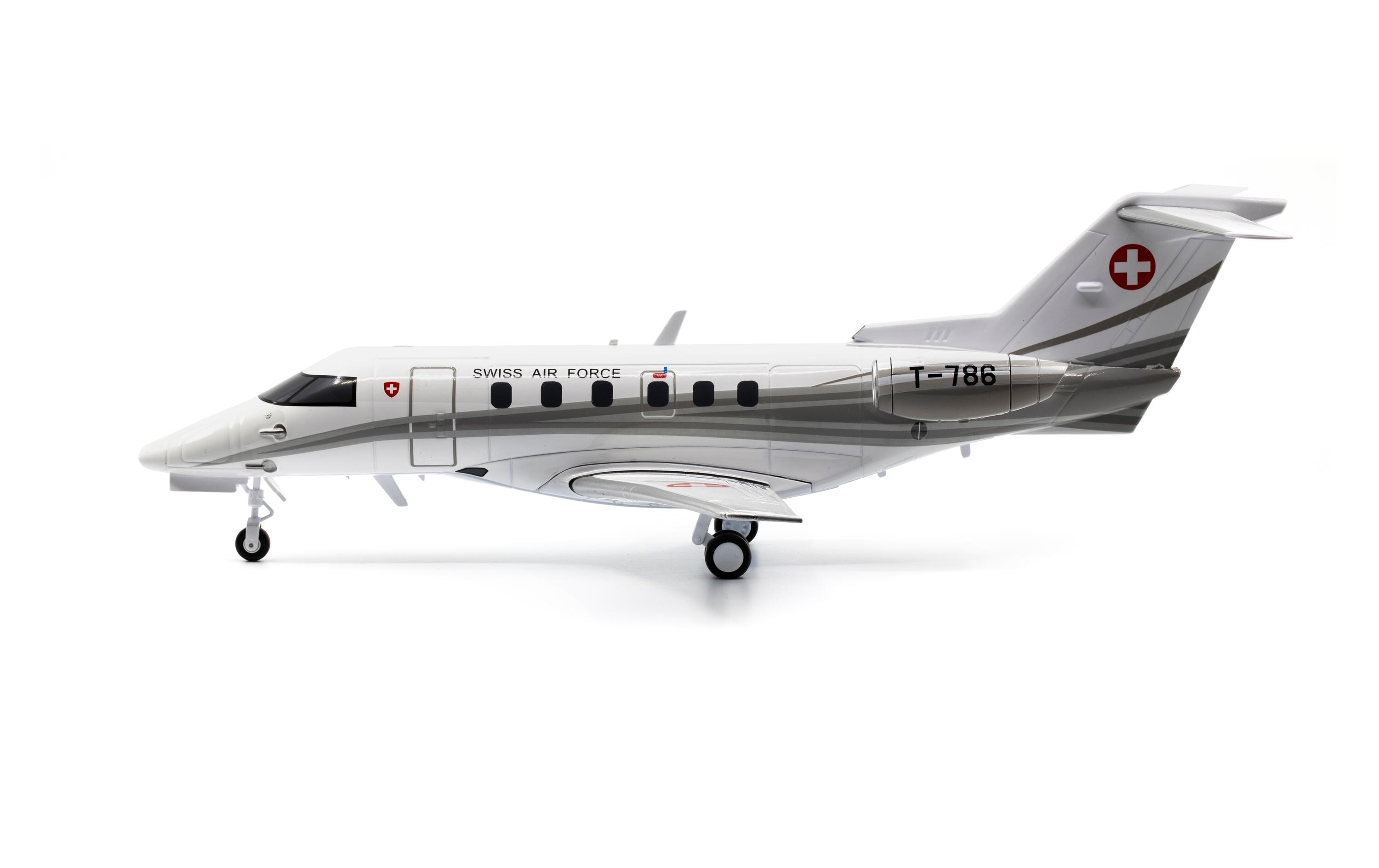 PC-24 Bundesrat-Jet Swiss Air Force 1:72Militärflugzeug Modell
