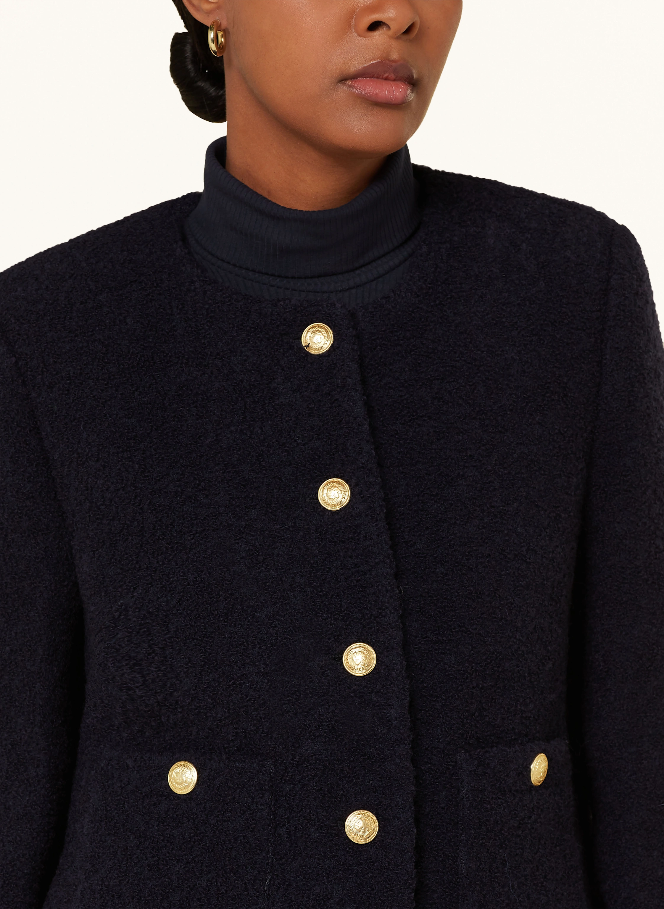 TOMMY HILFIGER Kastenjacke aus Bouclé