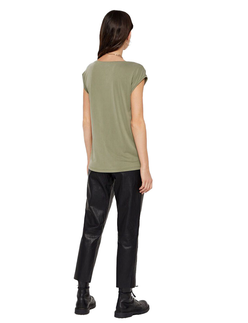 PIECES T-SHIRT BASIQUE VERT