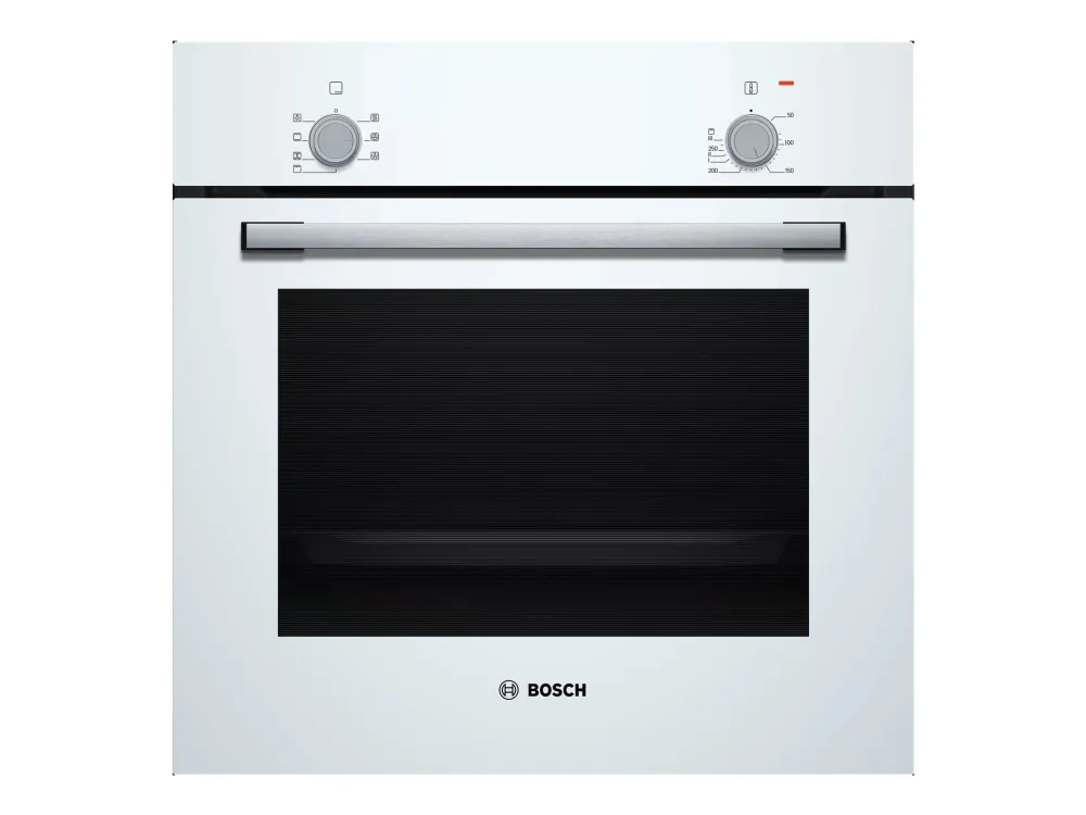 Bosch Serie | 2 HBF010BV1S - Ovn - til indbygning - niche - bredde: 56 cm - dybde: 55 cm - højde: 57.5 cm - Klasse A - hvid