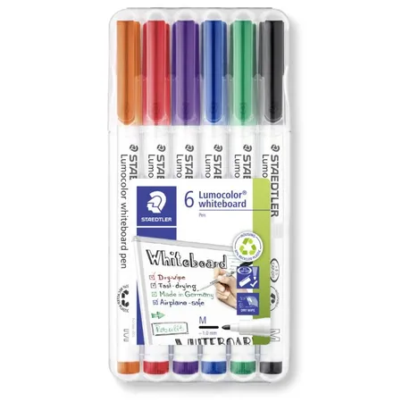 STAEDTLER® Marker Lumocolor whiteboardpen 6er Packung