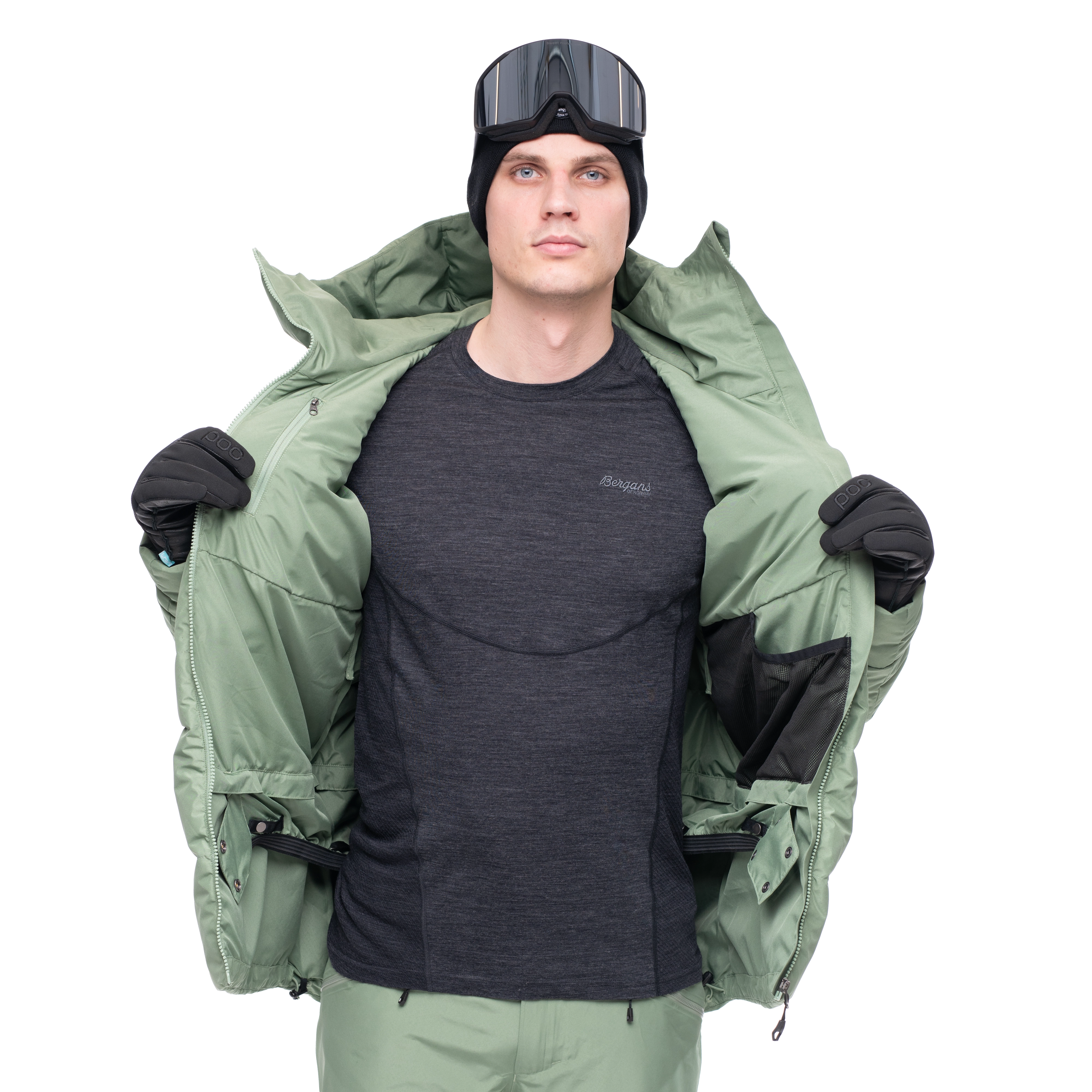 Stranda V2 Down Jacket Cool Green