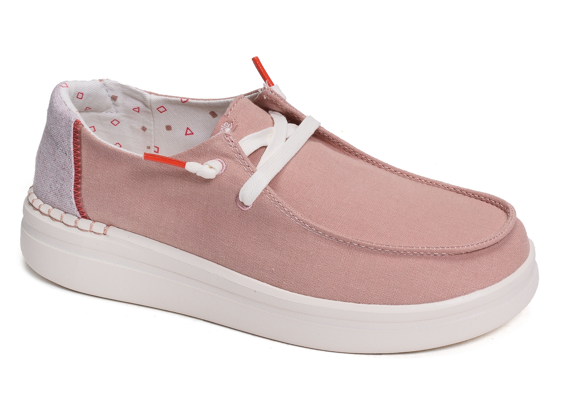 Wendy rise chambray rose