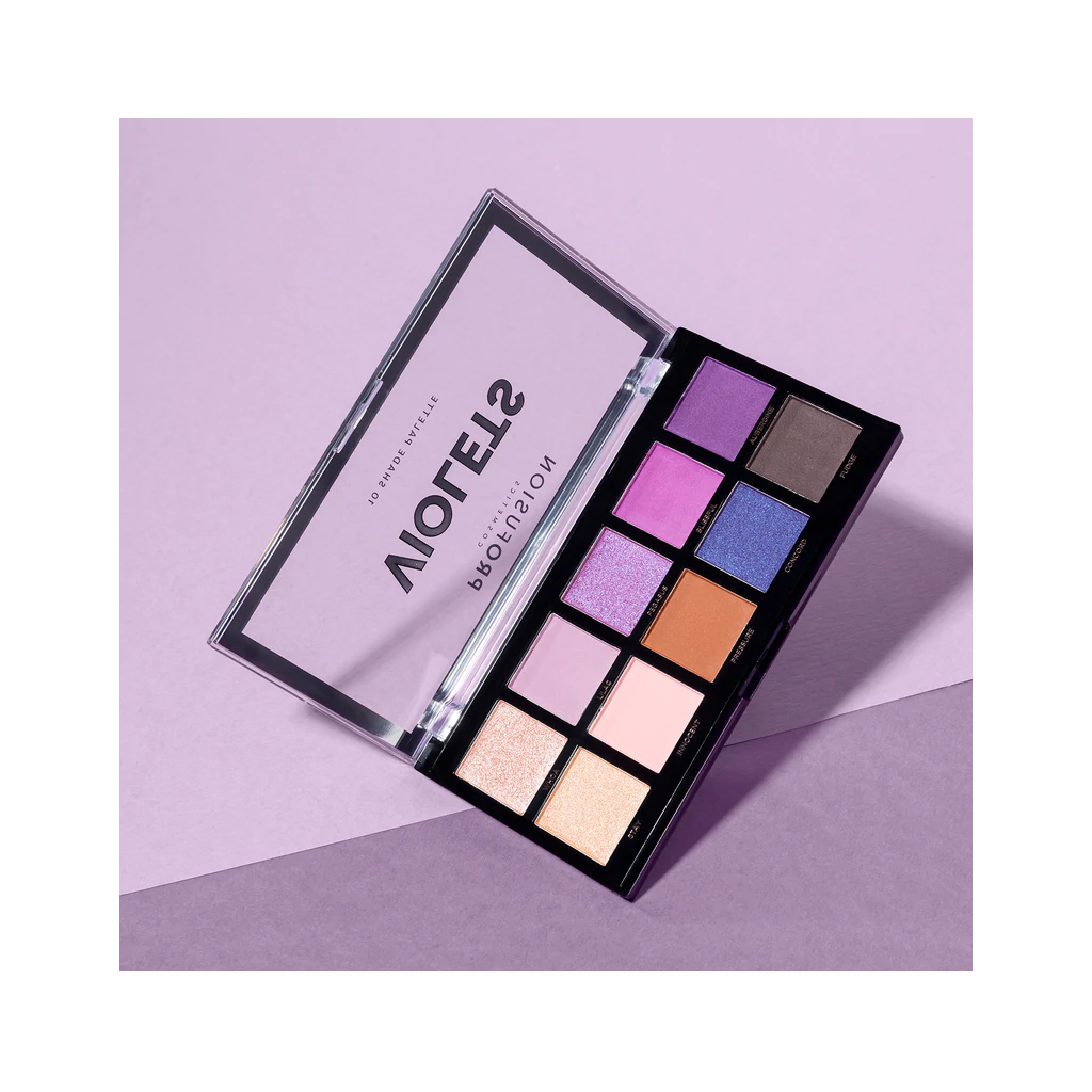 SOMBRAS PROFUSION VIOLETS 10 CORES