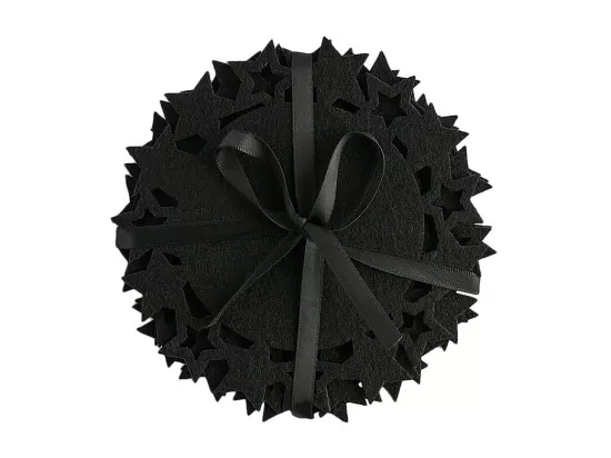 Ensemble De Sous-Verres Pour Tasse Stille 12.3 cm Noir Moyen
