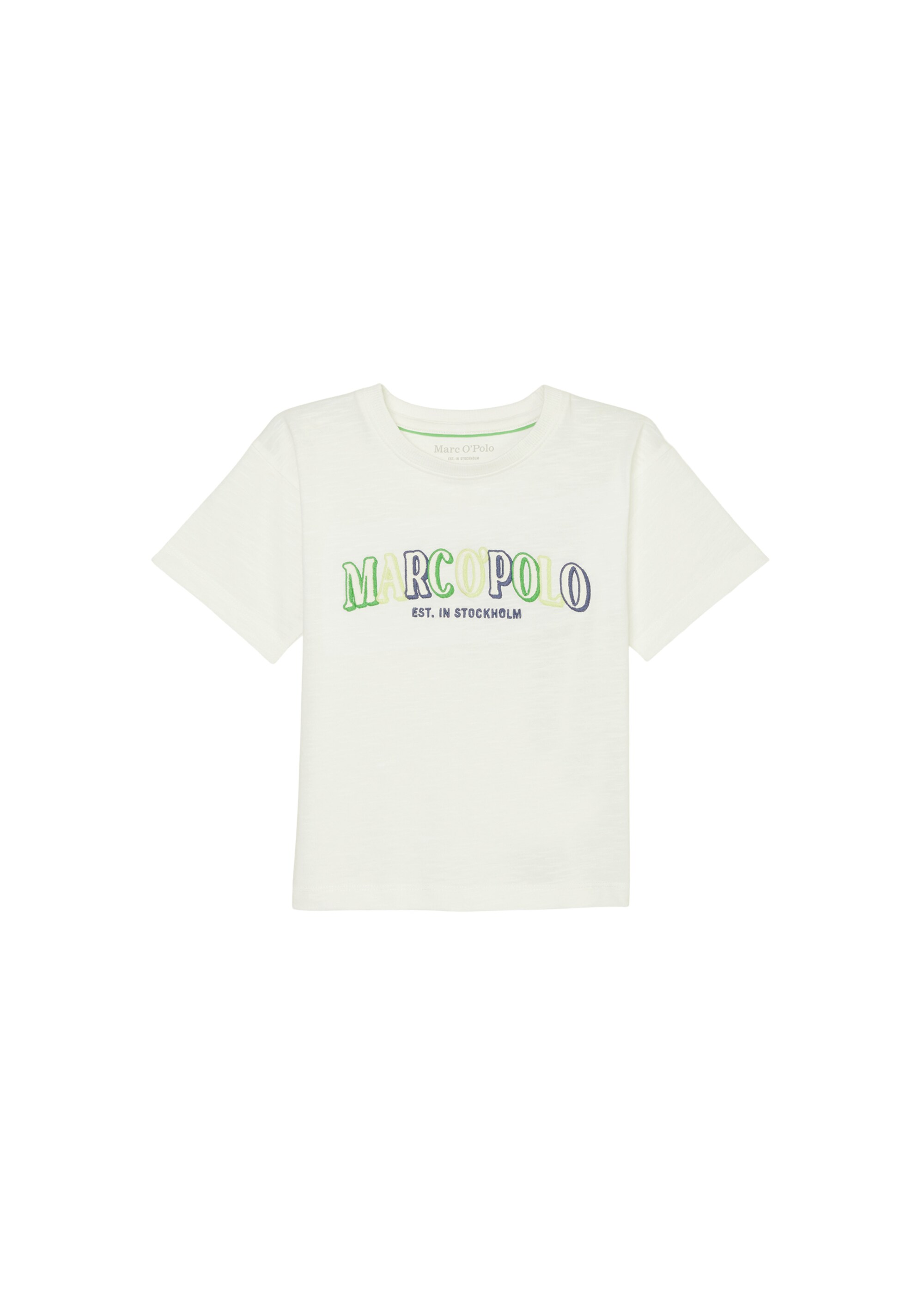 KIDS-BOYS T-Shirt mit Logo-Stickerei
