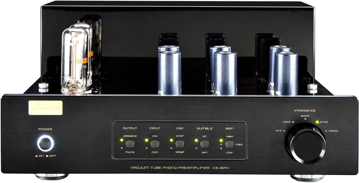 Cayin CS-6PH Noir Préamplis phono