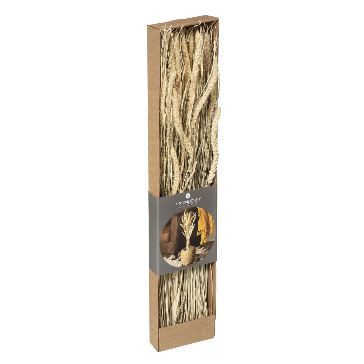 BOUQUET SECHE NATUREL KRAFT H.60CM