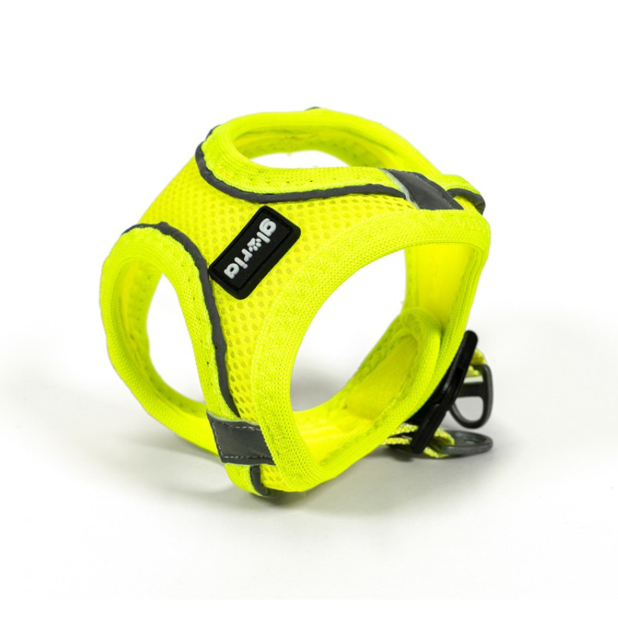 Coleira para cães Gloria Air Mesh Trek Star Amarela