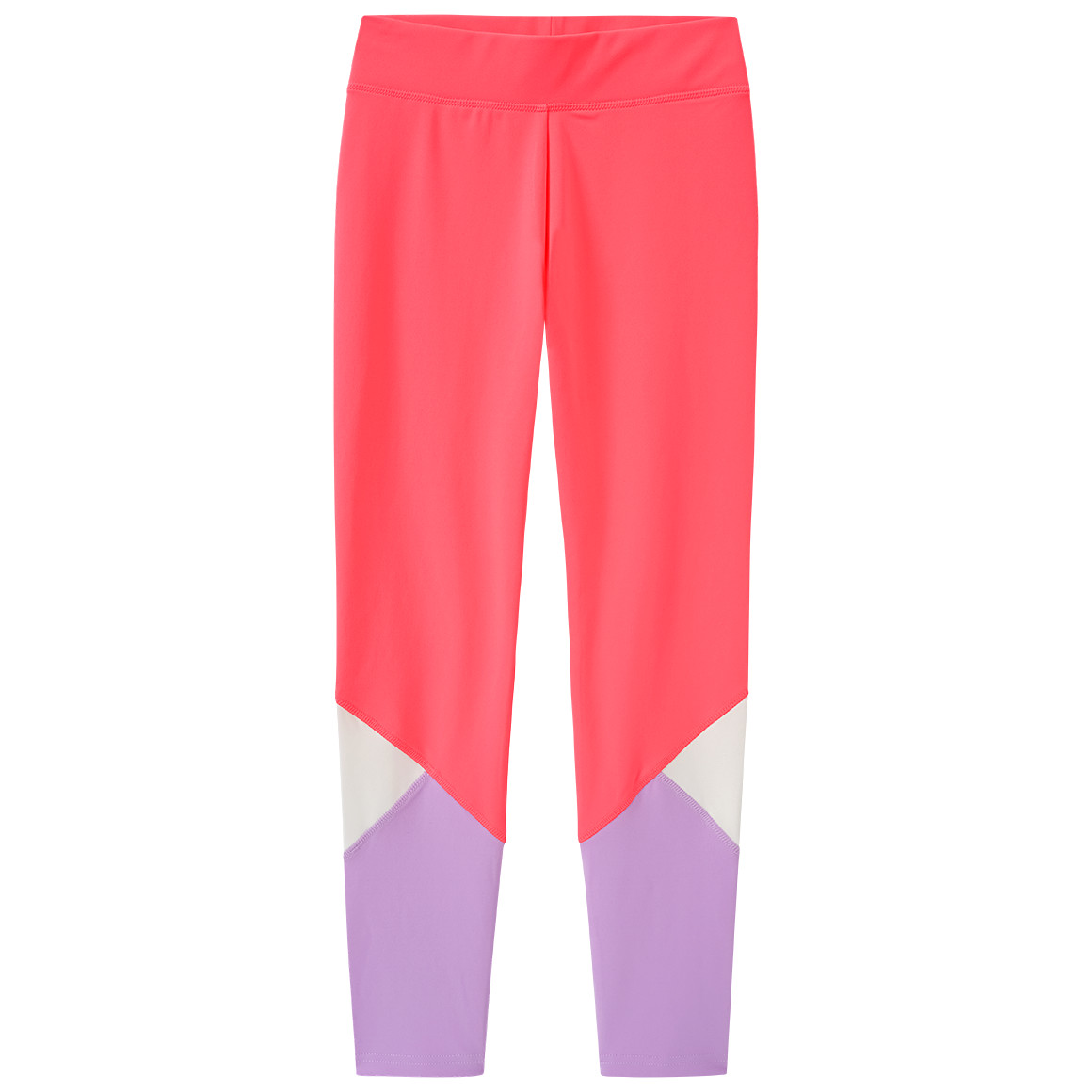 Yigga Mädchen Sport-Leggings mit Colourblocking neonpink