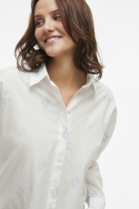 Vila witte dames blouse