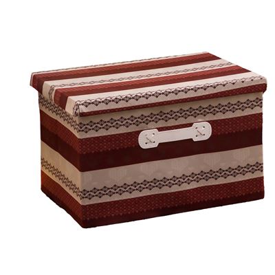 Boîtes de rangement décor chalet - set de 3